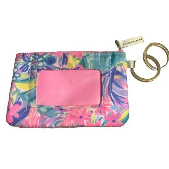 Lilly Pulitzer ID Case Holder It Was All A Dream Wallet Coin Purse - Picture 4 of 7